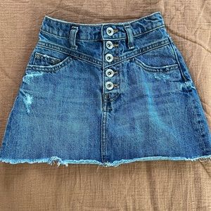 Zara denim skirt